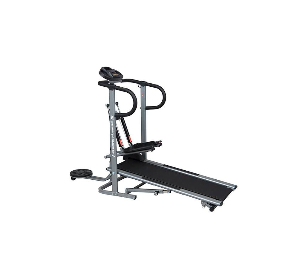 Flat Manual Treadmill (3 in 1) Step Up