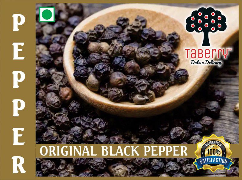 Taberry Premium Whole Black Pepper / Kali Mirch  (250 g)