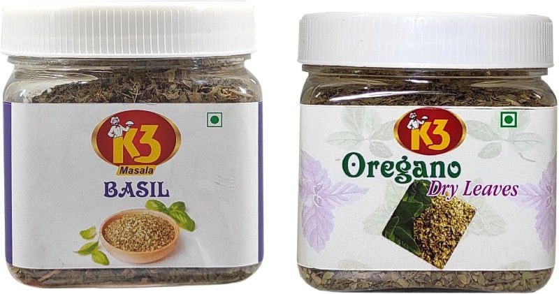 K3 Masala Basil (50gm) and Oregano Dry leaves (100gm)  (150 g)