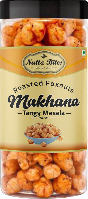 Nuttz Bites Roasted Tangy Masala Fox Nuts Makhana 100g  (100 g)