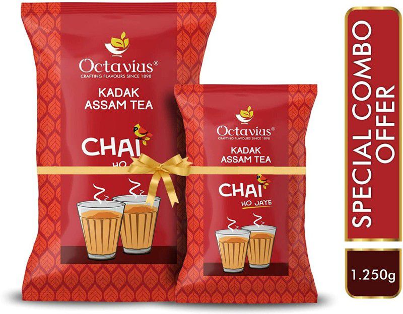 Octavius Kadak Assam CTC Chai Tea Pouch  (1.25 kg)