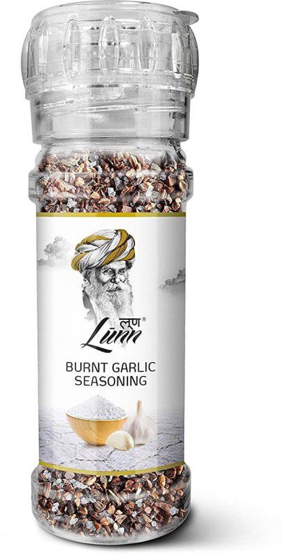 Lunn Burnt Garlic Seasoning with Grinder  (70 g)