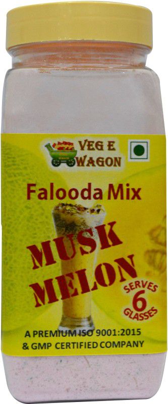 Veg E Wagon Falooda Mix Musk Melon Flavour 200 gm Pet Jar 200 g