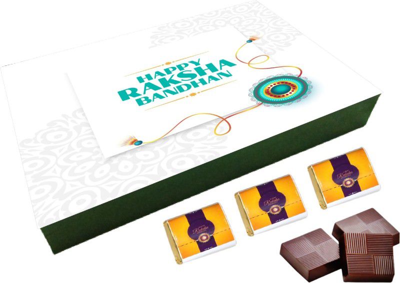 RUN TOY HAPPY RAKSHA BANDHAN(25), 12pcs Chocolate Gift Box, (12 Cavity) Truffles  (12 Units)