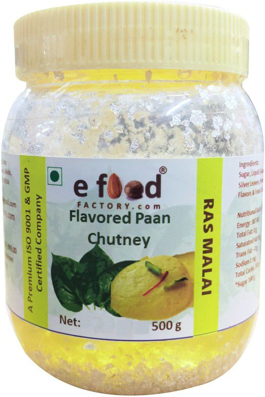 E Food Factory Ras Malai Flavored Paan Chutney 500 g In Pet Jar Chutney Paste  (500 g)