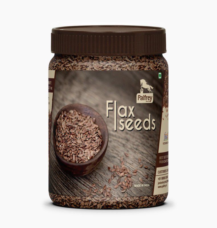 PALFREY Super Saver Food Flax Seed / Alsi Seed Raw Unroasted, Rich with Fiber- Omega 3 Fatty Acid, Protein with Healthy Heart Superfood for Weight Loss (400g) Brown Flax Seeds  (400 g)