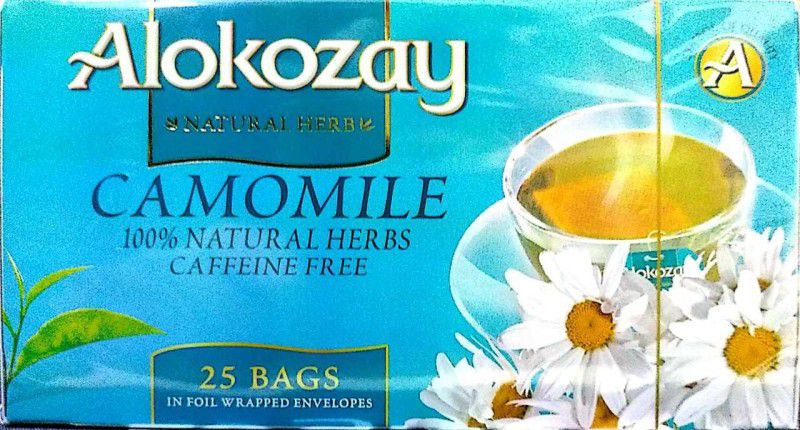 Alokozay Natural Herb Camomile Caffeine Free ,30g Herbal Tea Bags Box  (30 g)