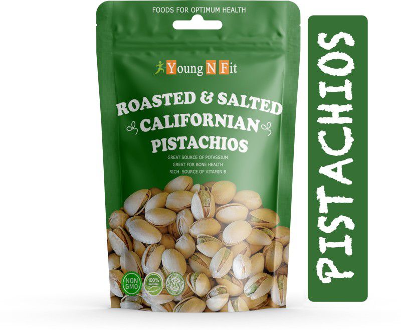 Young N Fit Californian Roasted & Salted Pistachios Pistachios Natural Pistachios  (100 g)
