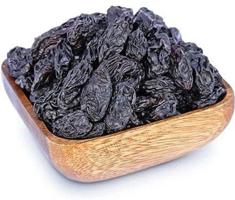 indostore99 Black Raisins - | Dried Kishmish Without Seeds, Dry Grapes | Kali Kismis Dry Fruits | Kali Darakh (400g*2) Pack Of 2 Raisins  (2 x 400 g)