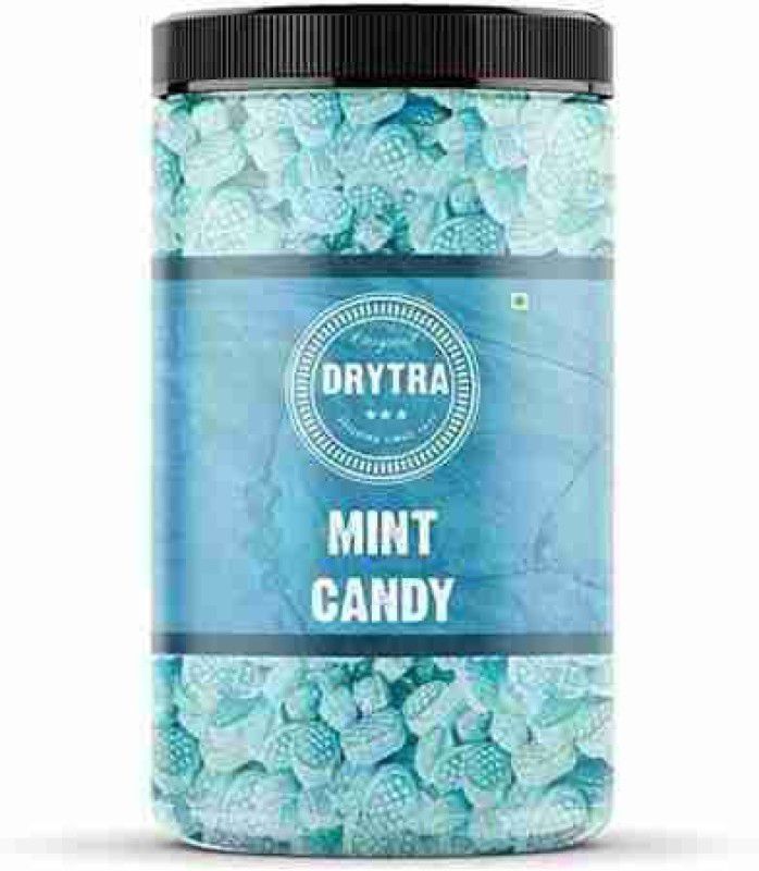 Drytra Mint Flavoured Candy| Sweet and Juicy Masala Mint I Sweet Hard Candy(Jar Pack) Mint Mouth Freshener  (400 g)