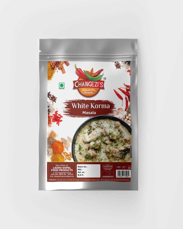 Changezi's White Korma Masala From Jaipur Natural & Fresh  (200 g)