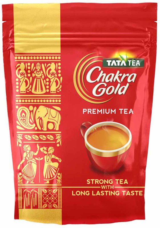 Tata Chakra Gold Premium Tea Pouch  (1 kg)