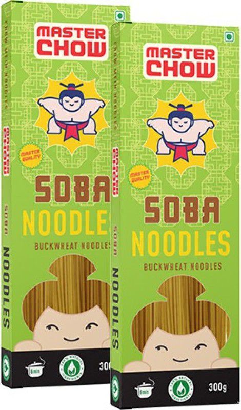 MasterChow Soba Noodles (Pack of 2) Instant Noodles Vegetarian  (2 x 300 g)