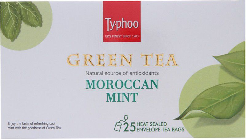 typhoo Moroccon Mint Mint Green Tea Bag  (3 x 25 Sachets)