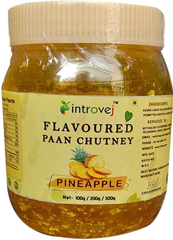 INTROVEJ pineapple flavoured Paan Chutney 200g pineapple Mouth Freshener  (200 g)