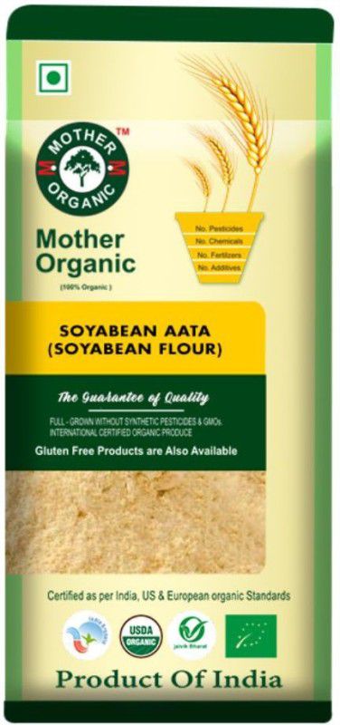 Mother Organic SOYABEAN ATTA 500G  (500 g)