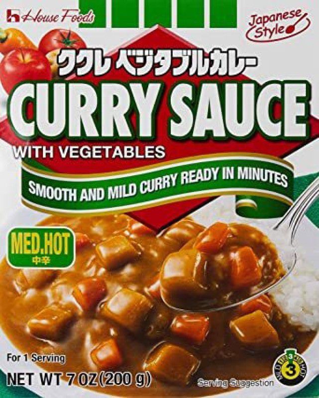 HOUSE FOODS Curry Sauce with Vegetables Sauce  (200 g)