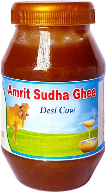 OCB Amrit Sudha Ghee Made with Bilona Vedic Bilona Method | A2 Cow Good Taste Ghee 250 g Plastic Bottle