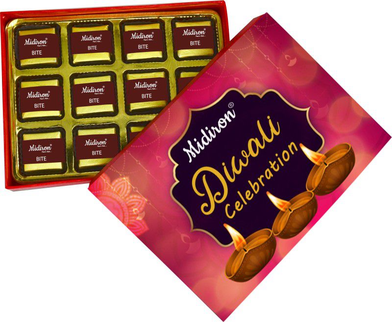Midiron Diwali Chocolate Gift Pack| Diwali Chocolate Box| Chocolate Gift Pack| Diwali Celebration Box| Chocolate Gift for Diwali IZ21GB13N17Diwali-03 Fudges  (144 g)