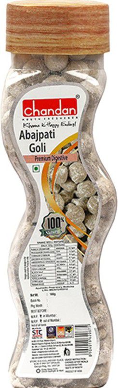 Chandan Premium Digestive Abajpati Goli Mouth Freshener  (160 g)