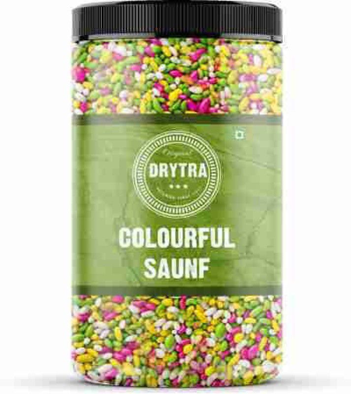 Drytra Colourful Sugar Coated Saunf Saunf Mouth Freshener  (400 g)
