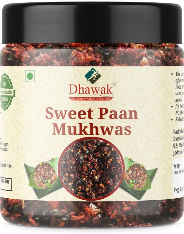 Dhawak Calcutta Meetha Paan Handmade Paan Mukhwas Sweet Paan Gulkand Pan Without Supari Sweet Mouth Freshener  (300 g)