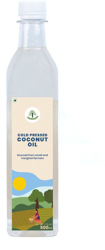 Janadhanya KM-Coconut OiL-500ML-002 Coconut Oil Plastic Bottle  (500 ml)