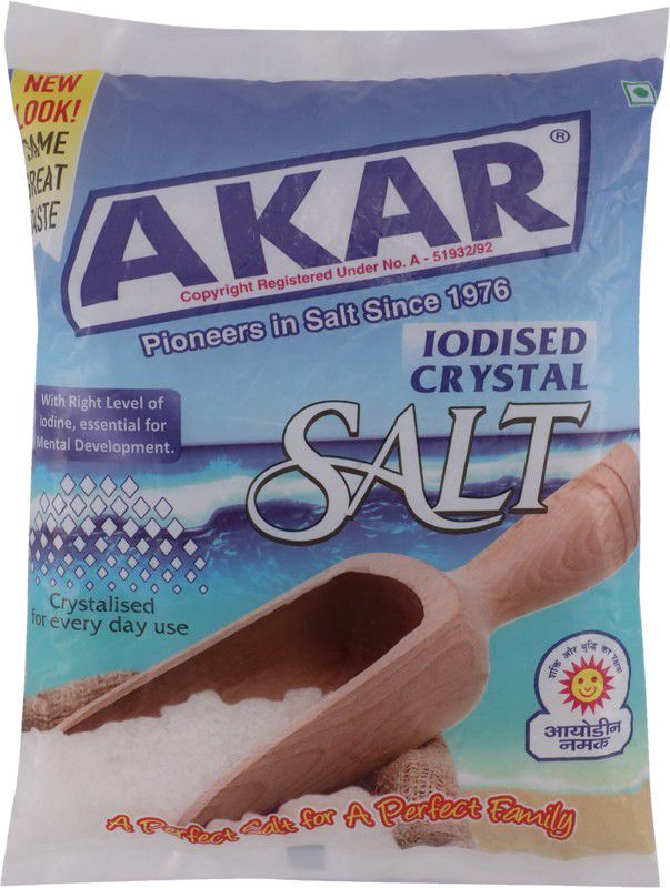 Akar Crystal Iodized Salt  (1 kg)