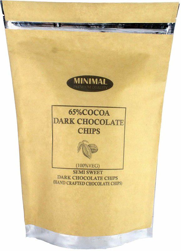 Minimal Dark Chocolate Chips(65% Cocoa) (1 Kg) Truffles  (1000 kg)