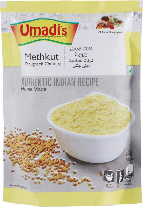 Umadi's Methkut Chutney Powder  (200 g)