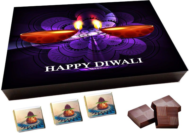 RUN TOY HAPPY DIWALI(11), Special 12pcs Chocolate Gift Box, (12 Cavity) Truffles  (12 Units)