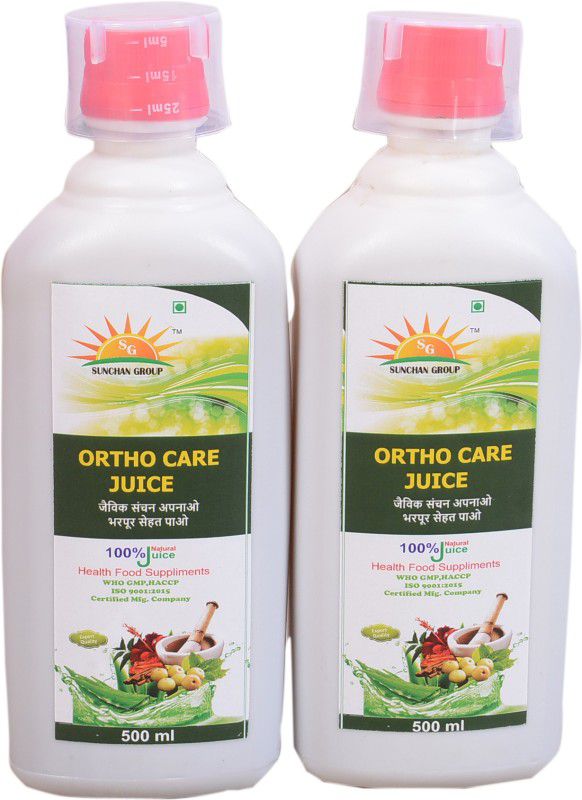 Sunchan Group Ortho Care Juice Pure Oraganic Herbal 500 X 2 ML  (2 x 500 ml)