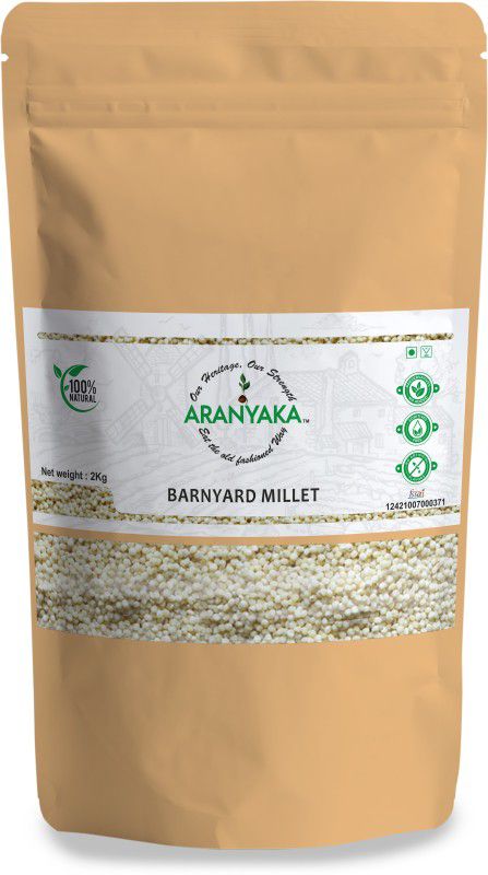 Aranyaka Barnyard Millet(2Kg)|Low GI- Diabetic Friendly|High Protein & High Fibre| Barnyard Millet  (2000 g)