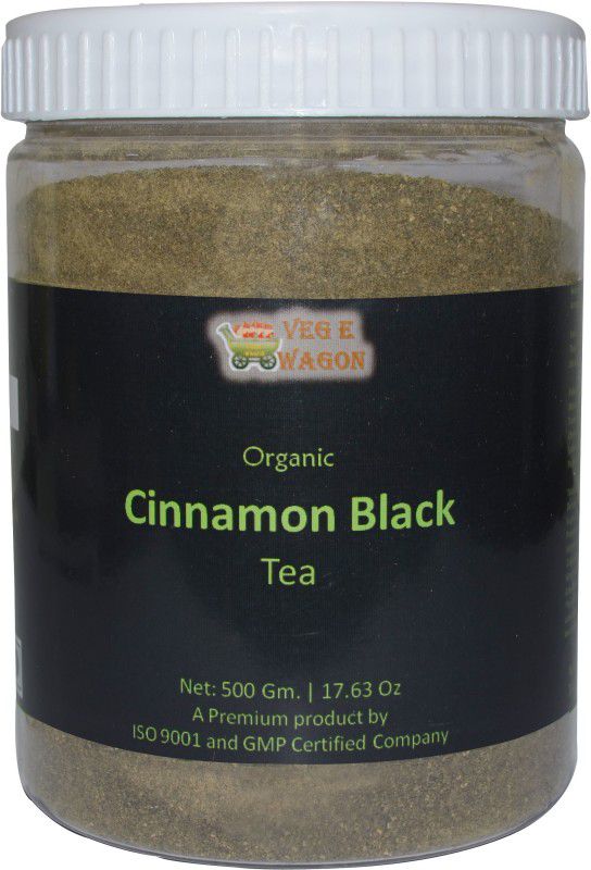 Veg E Wagon Organic Cinnamon Black Tea 500 In Pet Jar Cinnamon Black Tea Plastic Bottle  (500 g)