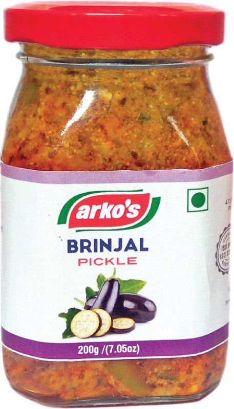 ARKOS Homemade Brinjal Pickle Brinjal Pickle  (200 g)