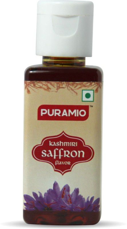 PURAMIO Kashmiri Saffron Liquid Food Essence  (50 ml)