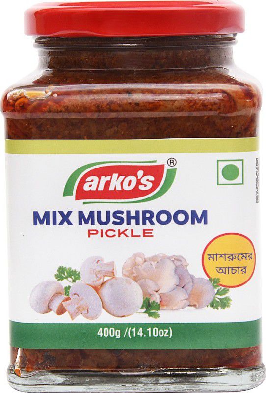 ARKOS mix mushroom pickle 400gm Mushroom Pickle  (400 g)