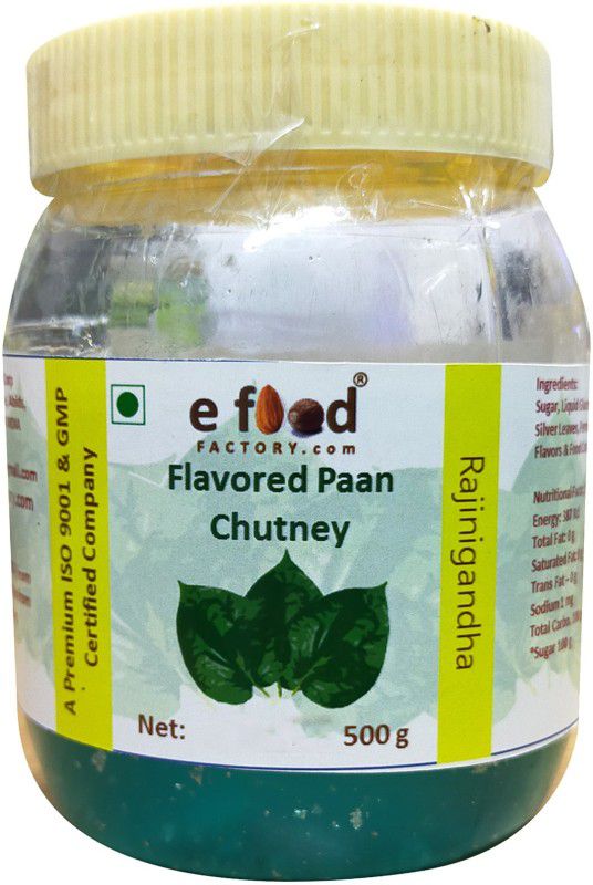 Cakeemo Rajinigandha Flavored Paan Chutney 500g In Pet Jar Chutney Paste  (500 g)