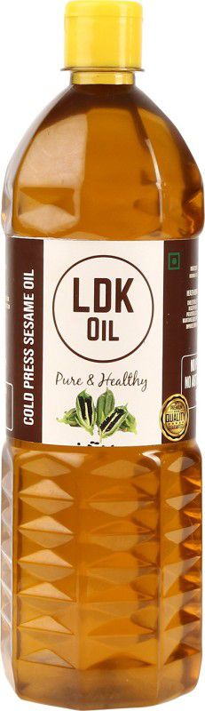 ldk oil COLD PRESS SESAME OIL ( Chekku / Ghani ) 500ML Sesame Oil PET Bottle  (500 ml)