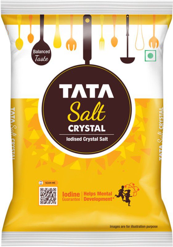 Tata Crystal Iodized Salt  (1 kg)