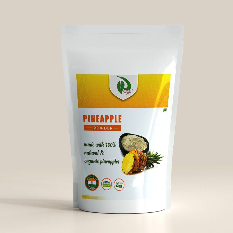 Dryfii Natural Spray Dried Pineapple powder 1KG, No Added Sugar, No Preservatives  (1 kg)