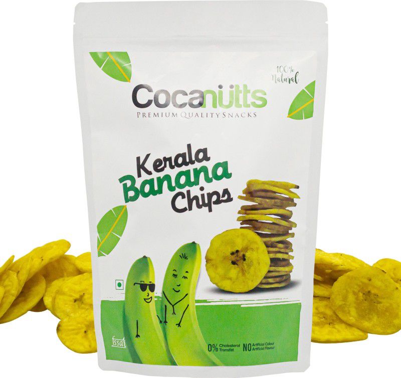 OrginSoft Kerala Fresh Banana Chips Coconut Oil 1kg Chips Chips  (1 kg)