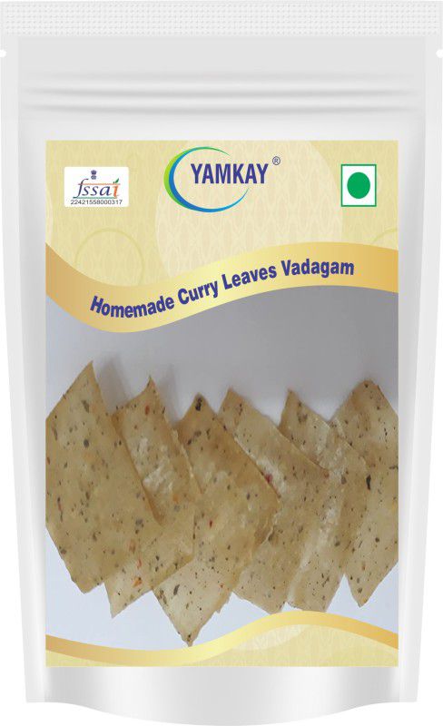 yamkay Homemade Curry Leaves Vadagam Fryums 200 g