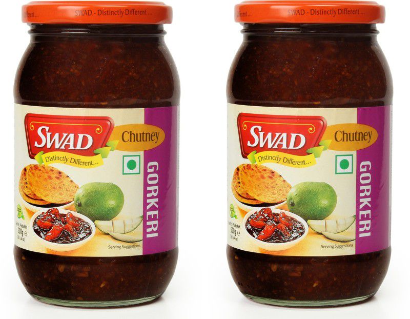 SWAD Delicious and Tangy Sweet GorKeri Chutney / Mango Chutney / Aam Chutney | 500g Each Mango Pickle  (1000 g)