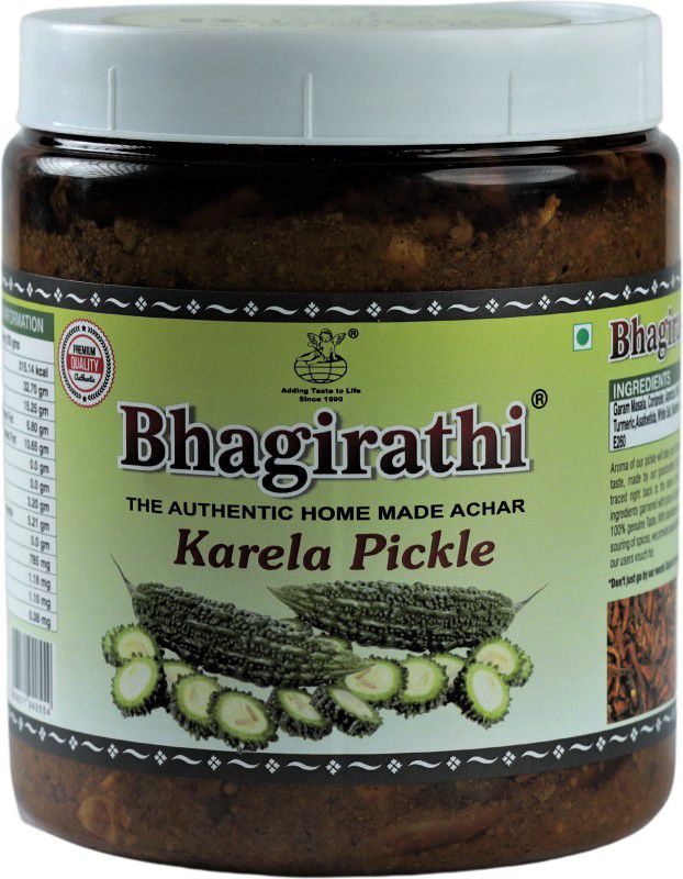 Bhagirathi KARELA {Bitter Ground} PICKLE Bitter Gourd Pickle  (1000 g)