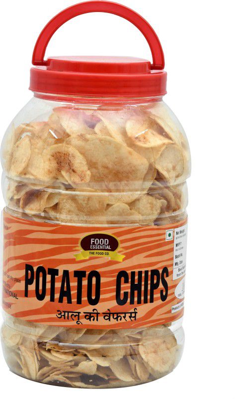 FOOD ESSENTIAL Potato Chips (Aloo ki Wafers) [All Natural , Pure]  (550 g)