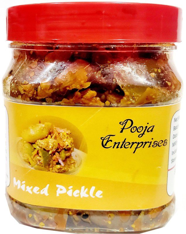 Pooja Enterprise MIXED PICKLE Mixed Pickle  (400 g)