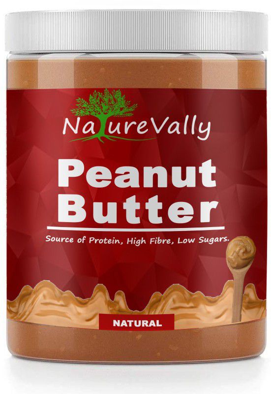 NatureVally Natural Peanut Butter 450g | Non GMO Peanut Butter| Rich in Protein Ultra 450 g