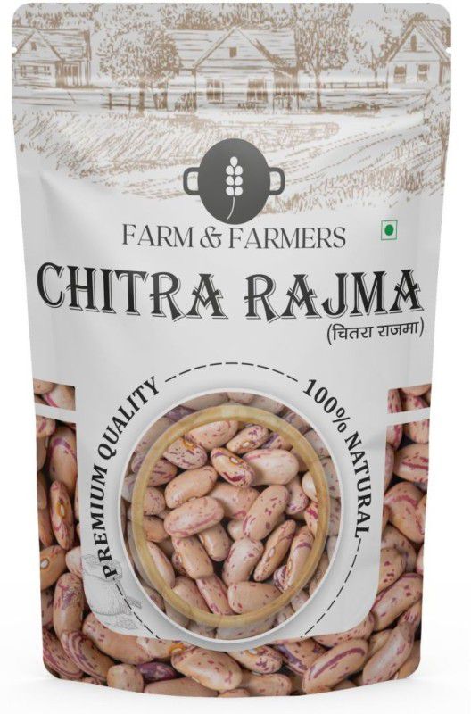 Farm & Farmers Organic Rajma (Whole)  (400 g)