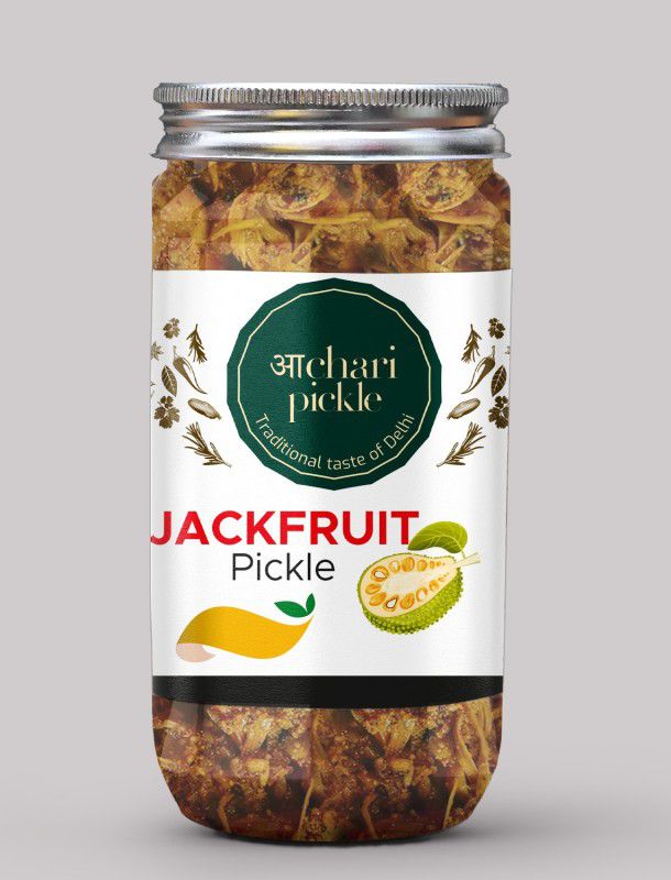ACHARI PICKLES Homemade Jackfruit Pickle-North Indian Flavour-Kathal Ka Achar/Achaar Jackfruit Pickle  (400 g)